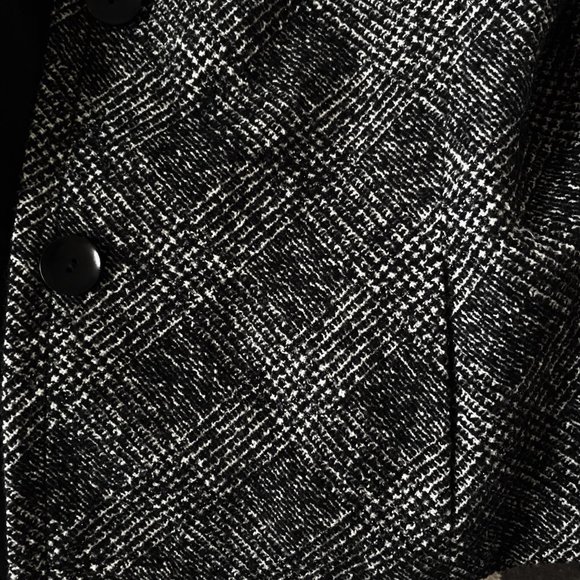 🦋 TALBOTS wool blend blazer, plaid, fully lined, buttons, size 14P - Picture 11 of 12